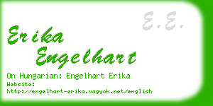 erika engelhart business card
